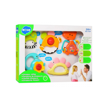 Набір брязкалець 5шт, Hola, 1109