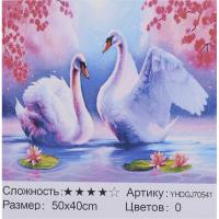 КАРТИНА ПО НОМЕРАМ + АЛМАЗНАЯ МОЗАЙКА 2В1 YHDGJ 70541 50Х40СМ.