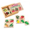 Настільна гра лото Овочі, фрукти, ягоди "Lam Toys 30 деталей