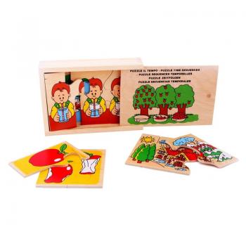 Пазл Часові зміни Lam Toys 24 деталі