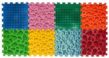 Масажний килимок "Мікс Пазли", 8 елементів - Ortek