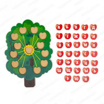 Дерево з буквами