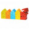Дерев'яна пірамідка Cubika (Кубики) LD-13, 25 деталей (15016) 