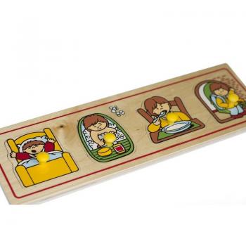 Рамка-вкладка Мій ранок Lam Toys 4 деталі