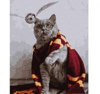 Картина за номерами Brushme Котик ловець снітчу 40х50 GX36543