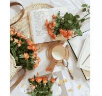 Картина за номерами Brushme Трояндовий флетлей 40х50 GX41149