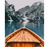 Картина за номерами Brushme Прогулянка на човні 40х50 GX41153