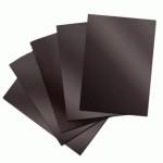 Магнітний вініл без клейового шару коричневий А4, 0,5 мм