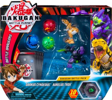 Ігровий набір Spin Master Bakugan Battle planet Бакугани Сіндеус і Трокс (SM64425-1)