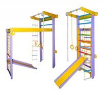 Спортивний куточок Трансформер 225см з гіркою Білка