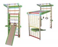 Спортивний куточок Трансформер Непосида 225см з гіркою