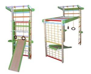 Спортивний куточок Трансформер Непосида 225см з гіркою