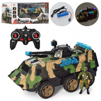 Військова техніка р/к. FN001. на батарейках, світло, звук, коробка