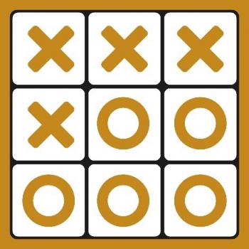 Гра хрестики нулики на стіну