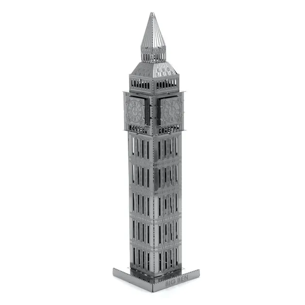 Металевий 3D-пазл Big Ben (#3DJS006