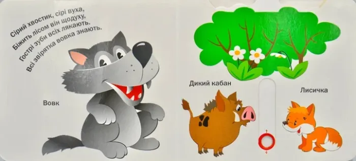 Ми живемо в лісі. Рухомі картинки