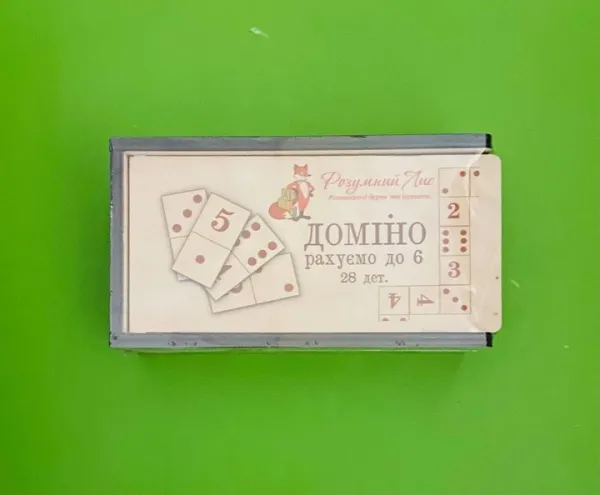 Доміно Рахуємо до 6 28 дет90051