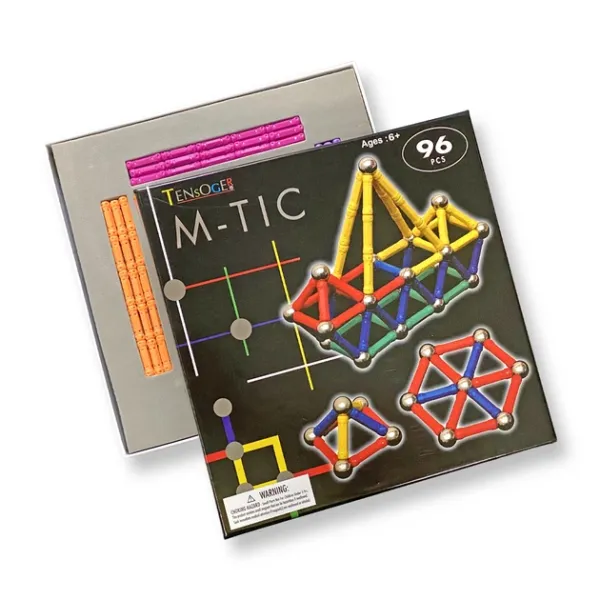 Магнітний конструктор Tensoger M-tic 96 деталей