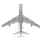 Металевий 3D-пазл Boeing 747 (#3DJS021)