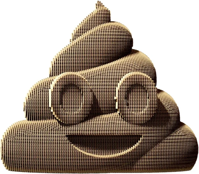 Картонний конструктор "Cartonic 3D Puzzle POOP"