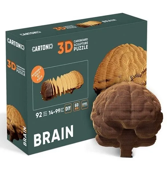 Картонний конструктор "Cartonic 3D Puzzle BRAIN"