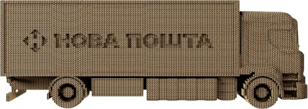 Картонний конструктор "Cartonic 3D Puzzle NOVA POST TRUCK"