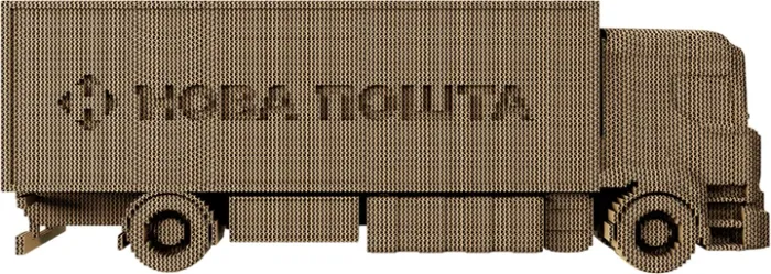 Картонний конструктор "Cartonic 3D Puzzle NOVA POST TRUCK"