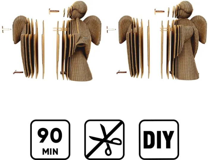 Картонний конструктор Cartonic 3D Puzzle Angels 193 елементи