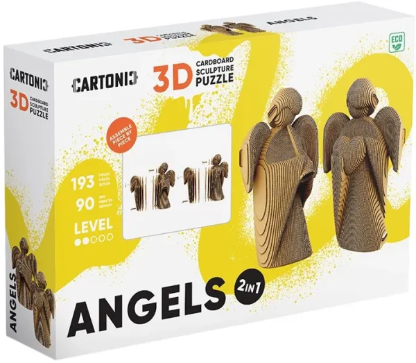 Картонний конструктор Cartonic 3D Puzzle Angels 193 елементи