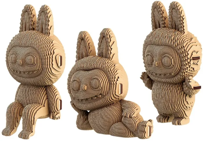 Картонний конструктор "Cartonic 3D Puzzle BUBOO TRIO"