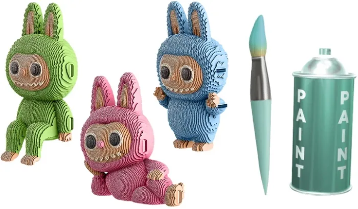Картонний конструктор "Cartonic 3D Puzzle BUBOO TRIO"