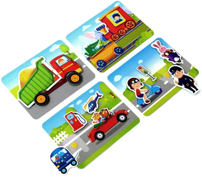 Гра з липучками Vladi Toys Транспорт (VT1302-28)
