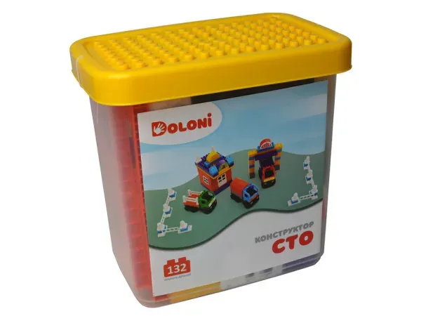Конструктор "СТО" 132 детал. в боксі 013888/38 DOLONI
