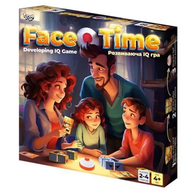 Настільна розвиваюча гра "Face Time" FT-01-01 DANKO