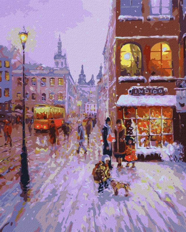 Набір для розпису по номерах Ідейка Різдво 40*50 см (KH03631)