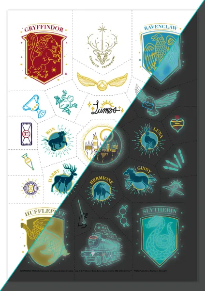 Набір дитячих тимчасових татуювань Harry Potter, Символи200505