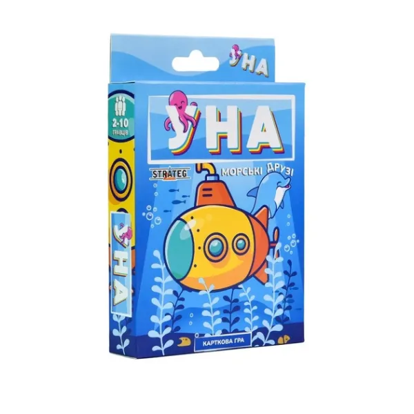 Настільна гра Strateg УНА морські друзі (30449)