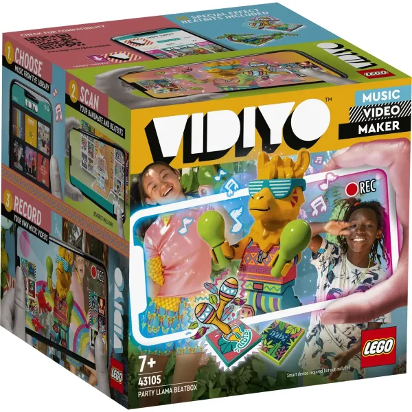 Конструктор LEGO VIDIYO Бітбокс Любителя вечірок Л.Л.А.М.А 43105