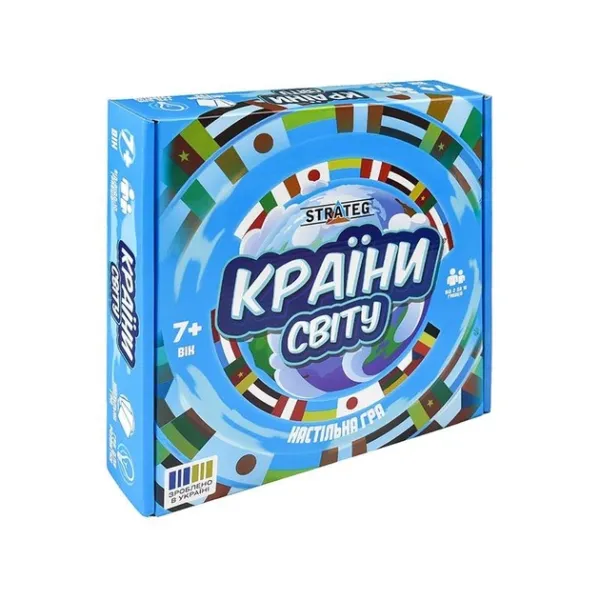 Настільна гра 30952 "Країни світу" STRATEG