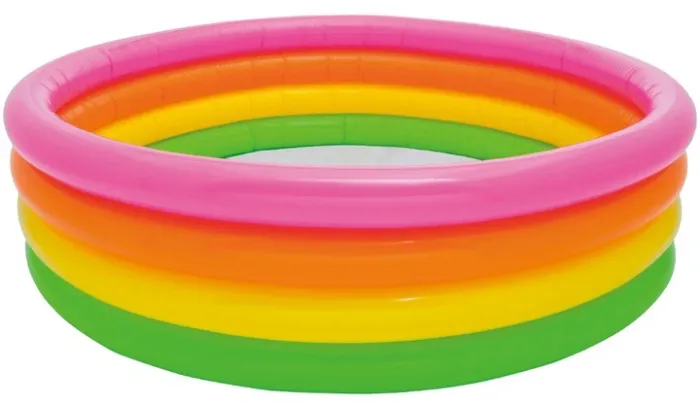 Intex Басейн 56441 NP "Веселка" (6) 4 кільця, розміром 168-45см, обсяг: 780л