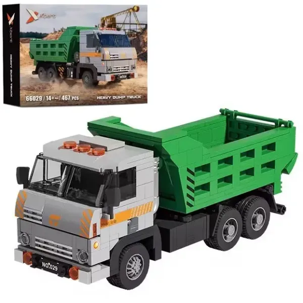 Конструктор 66029 самоскид, 467дет, кор., 23-18-6см