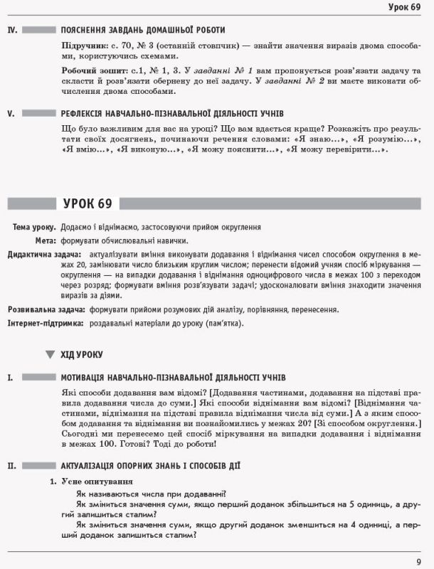 НУШ Математика 2 клас. Розробки уроків до підручника Скворцова С.,