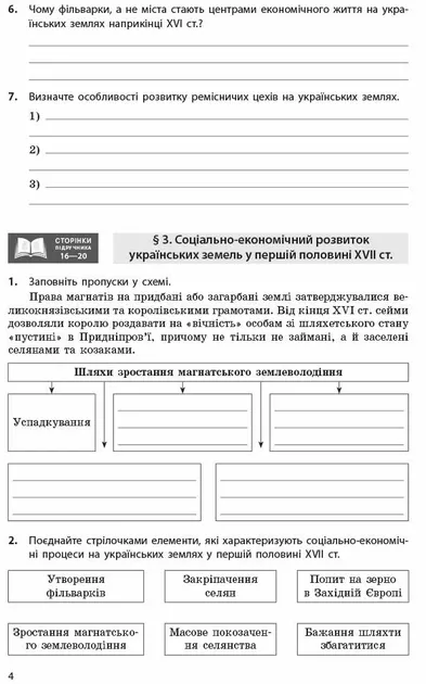 Історія України 8 клас Робочий зошит до підручника Гісема, Мартинюка (Укр)