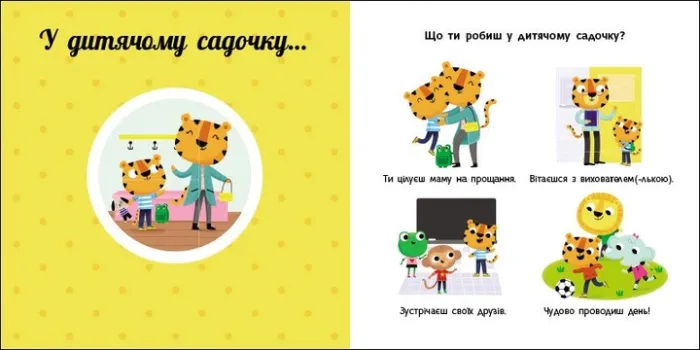 Мій день. Навчальне колесо. Ганчакова П.