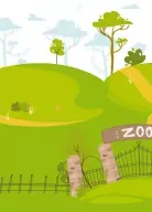 Книжка, 21х29 см, 8 сторінок, "Вирізаємо та клеїмо. Аплікації. Зоопарк", Кристал Бук (арт. C00110468)