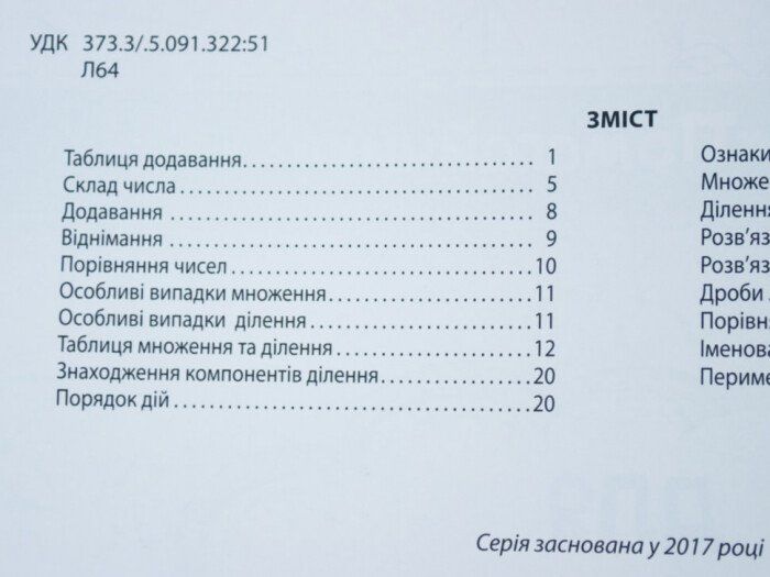 Зошит Помагайчик Для домашніх робіт з математики