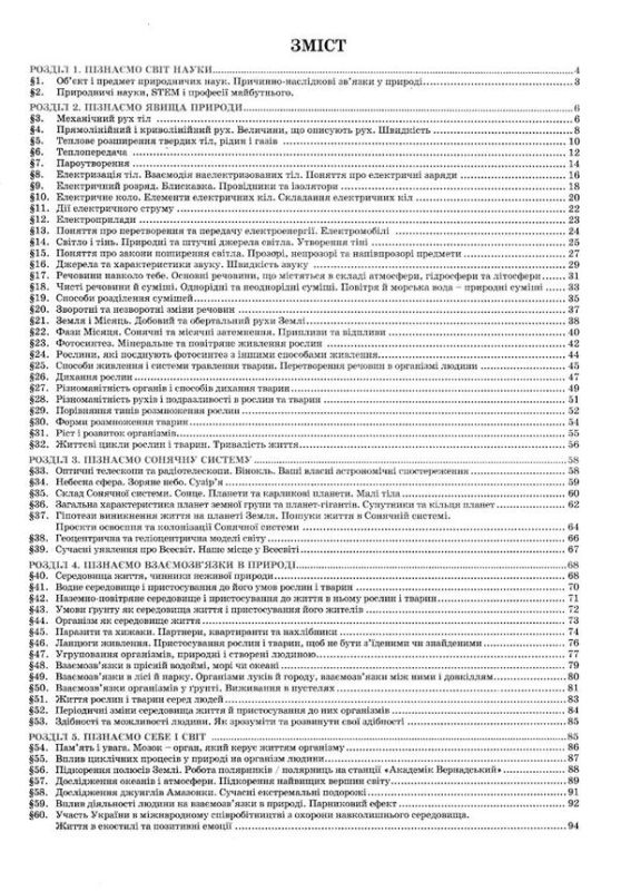 НУШ 6 клас. Пізнаємо природу. Робочий зошит. Мідак Л.