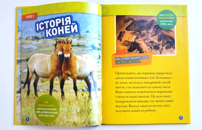 Галопом! 100 цікавих фактів про коней