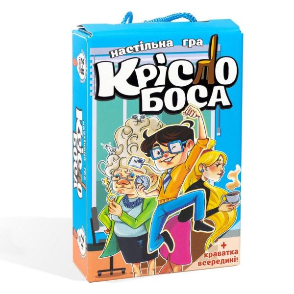Настільна гра Strateg  30387 Крісло боса  розважальна українською мовою STRATEG
